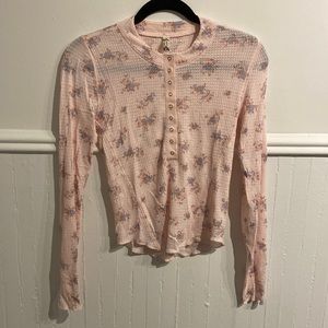 Free People One Of The Girls Henley